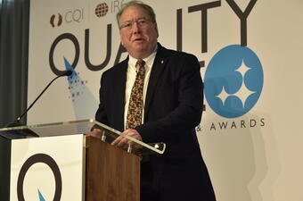 Professor Michael Mainelli, President, London Chamber of Commerce and Industry (LCCI) speaking at Quality Live 2025