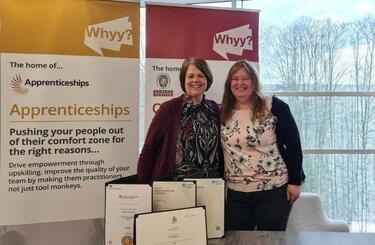 Emma Harrison, a woman of distinction in quality apprenticeship
