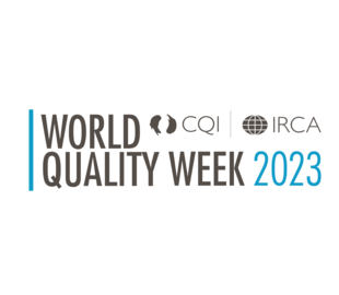 Official World Quality Week 2023 logo