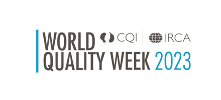 Official World Quality Week 2023 logo