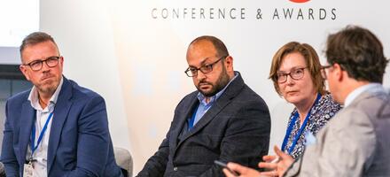 Panelists Lee Major, Chris Achillea, Fiona Payne and Alex Woods at Quality Live 2024
