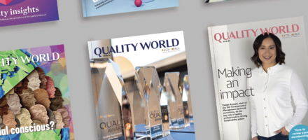 QUALITY WORLD MAGAZINE COVERS